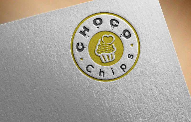 Logo Design by taherswapon for Choco Chips | Design #14235346