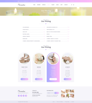 Web Design by Mohtasham H for this project | Design: #14291160