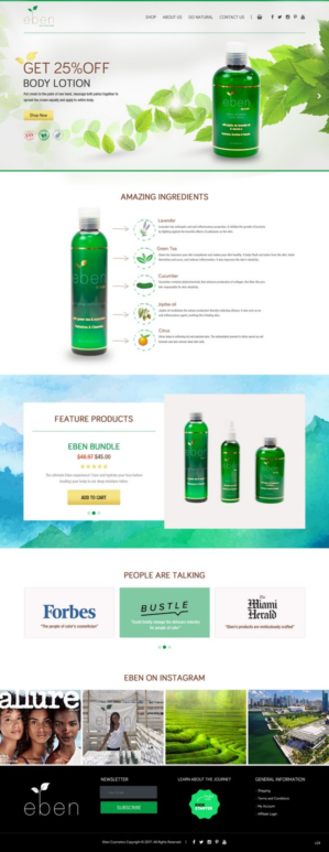 Web Design by pb for this project | Design: #14242995