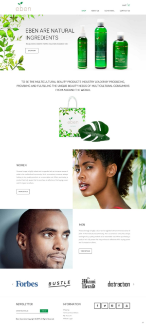 Web Design by pb for this project | Design: #14244579