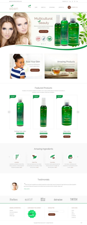 Web Design by pb for this project | Design: #14272432
