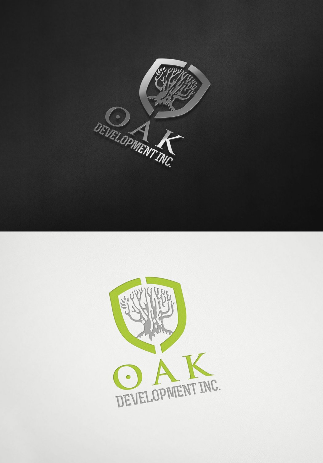 Diseño de Logo por Kero para Oak Development Inc. | Diseño #14245142