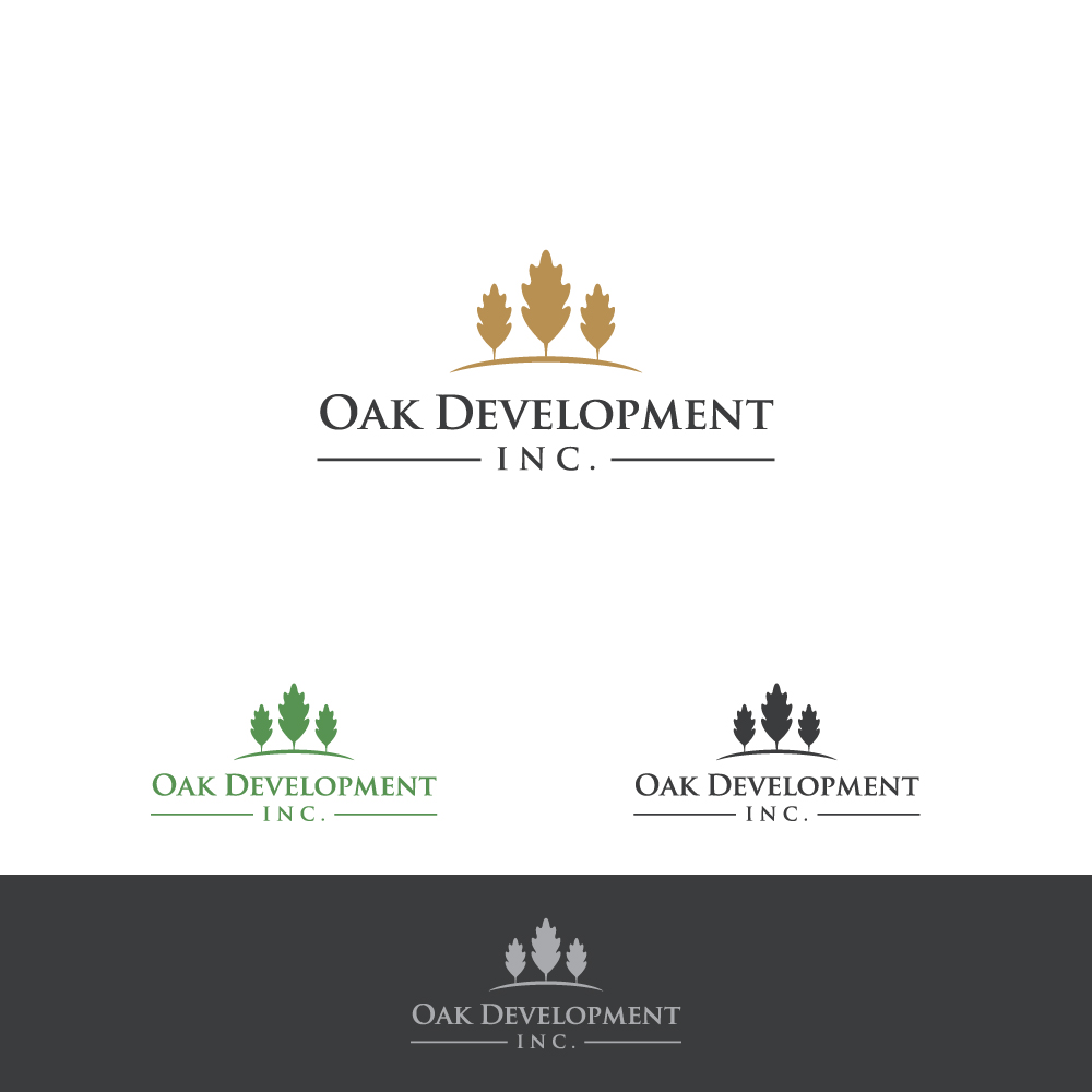 Logo Design by GJmilica for Oak Development Inc. | Design #14271900