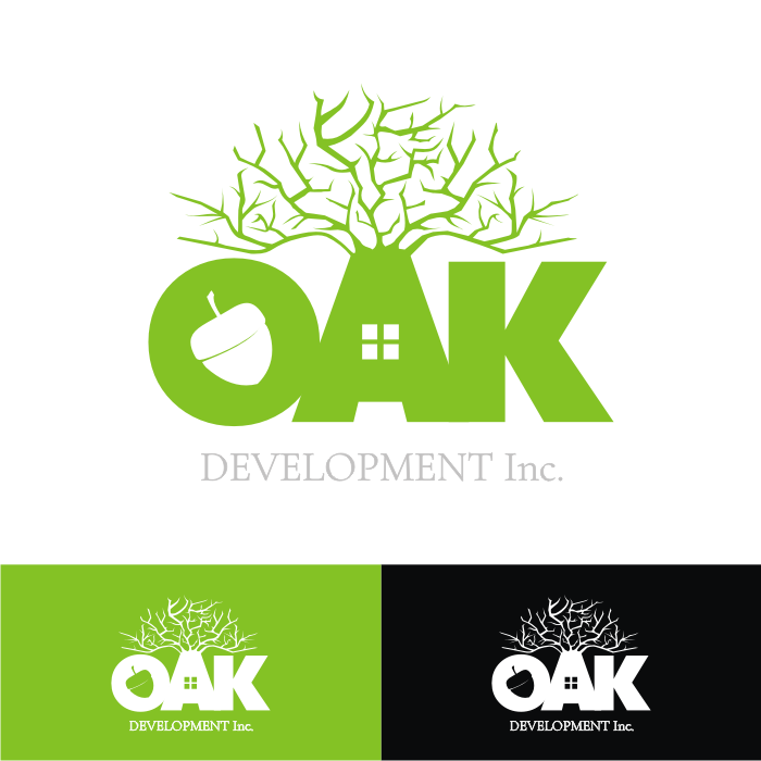 Logo Design by dsg for Oak Development Inc. | Design #14659587