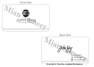 Business Card Design by Mian.Sameer
