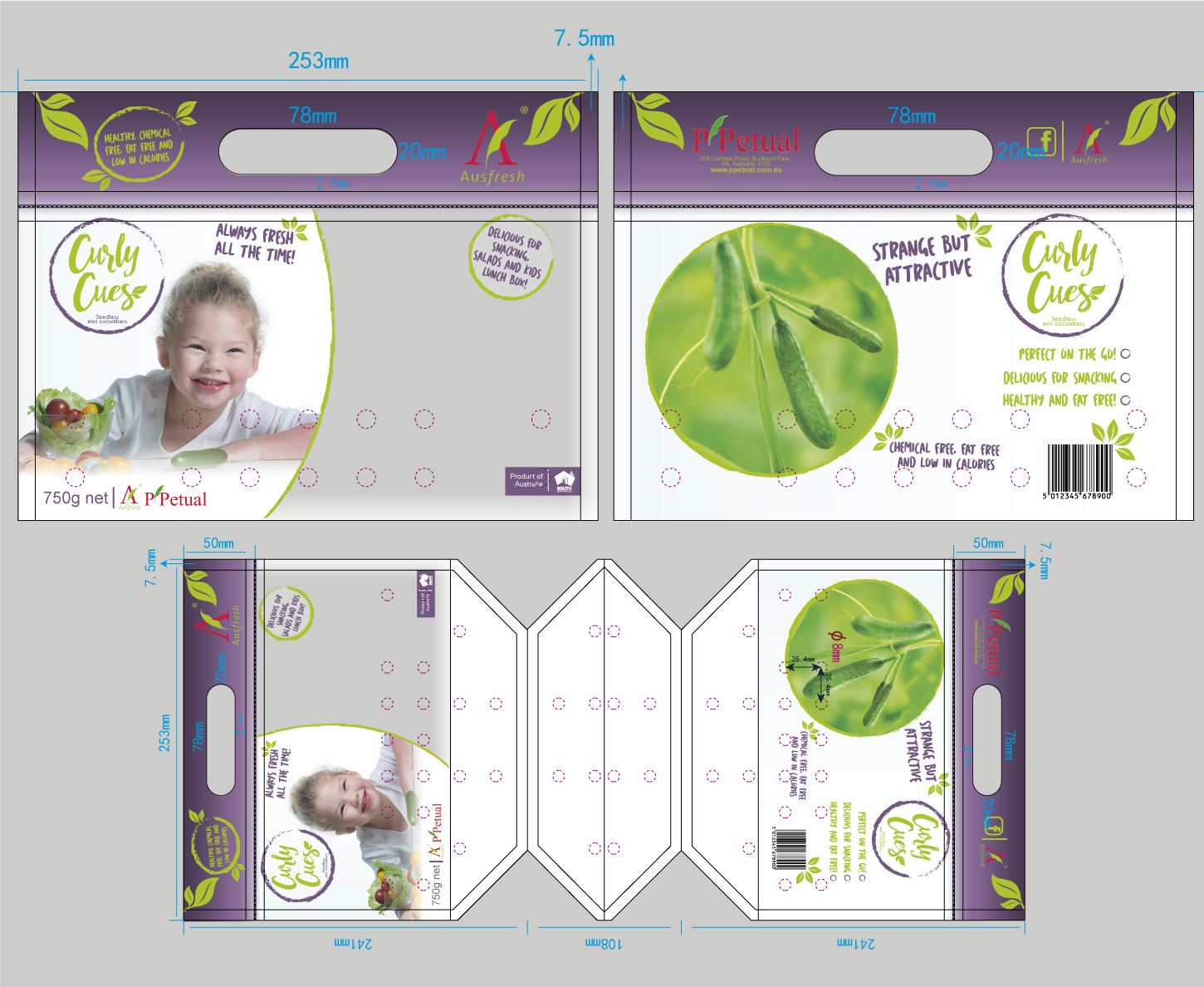 Design Emballage par Daniela Abril pour ppetual holding pty ltd | Design #14402600