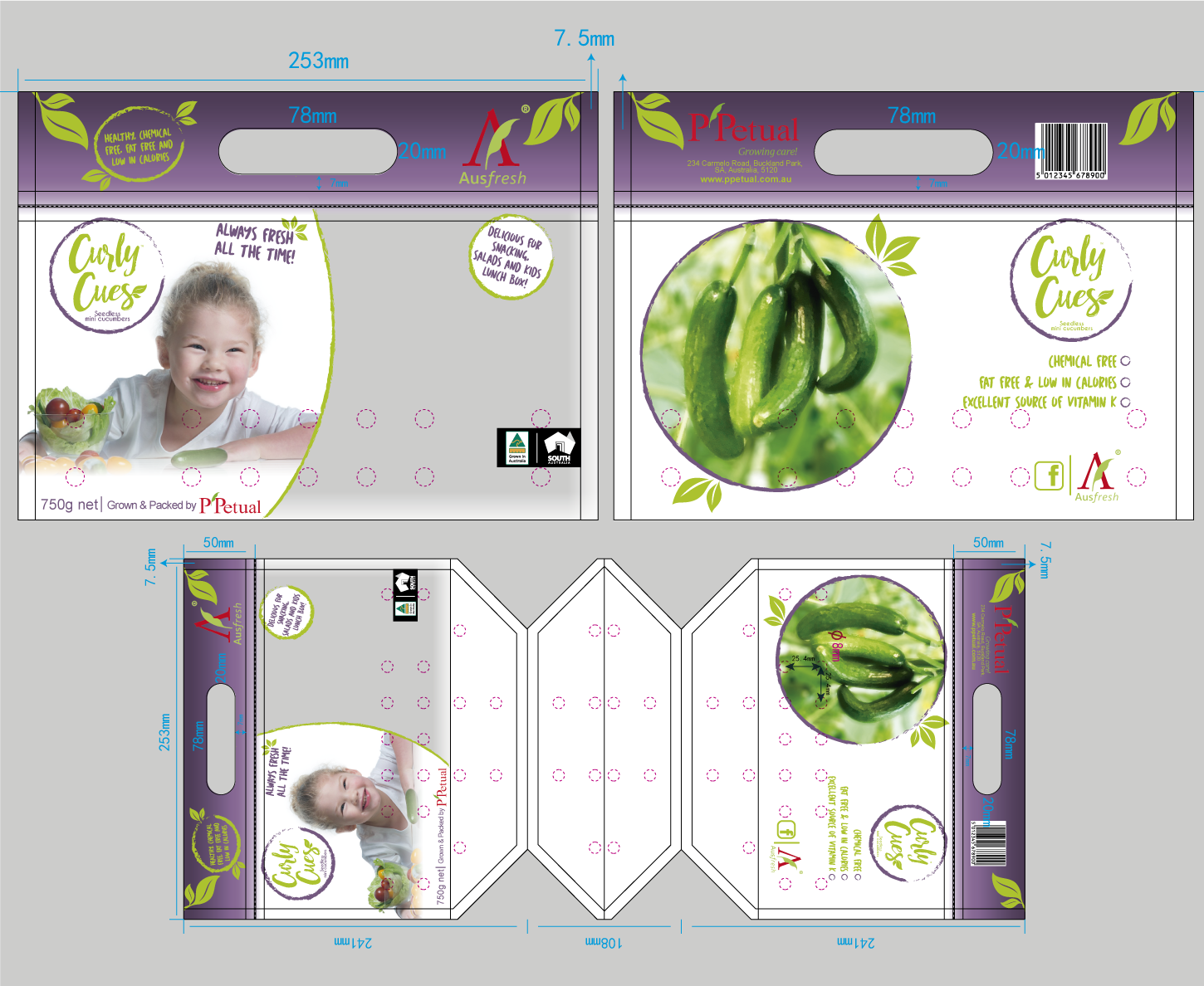 Packaging Design by Daniela Abril for ppetual holding pty ltd | Design #14496209