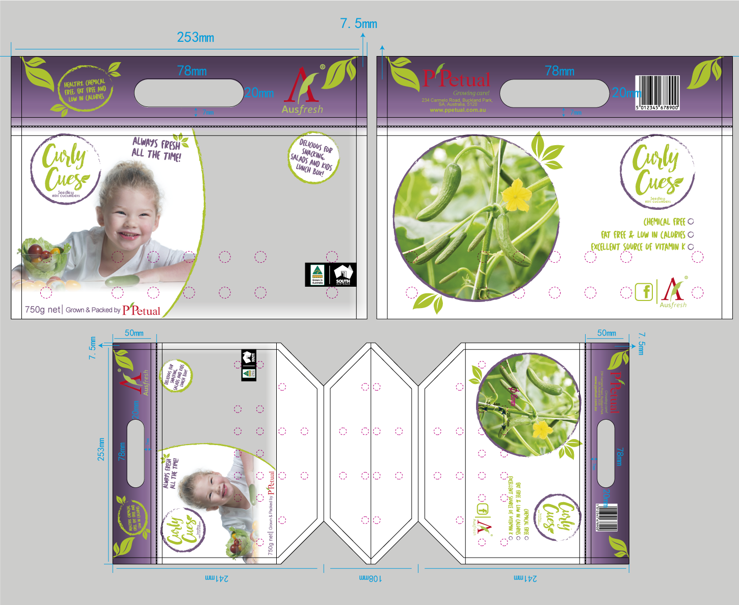 Design Emballage par Daniela Abril pour ppetual holding pty ltd | Design #14569265