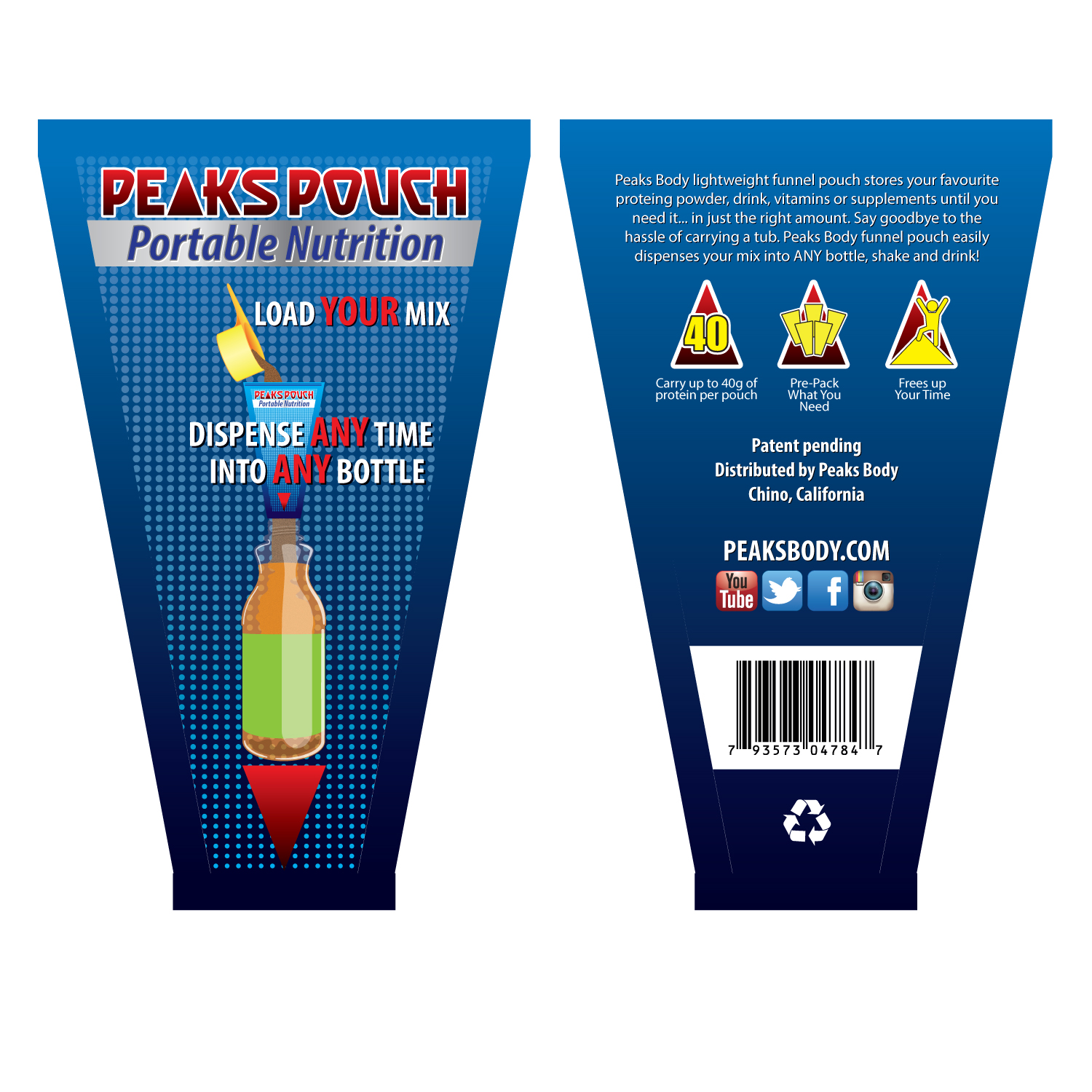 Packaging Design by Kings Bishop Design for Peaks Body | Design #14444443