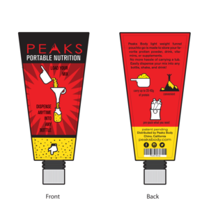 Packaging Design by Deadlines for Peaks Body | Design: #14430700