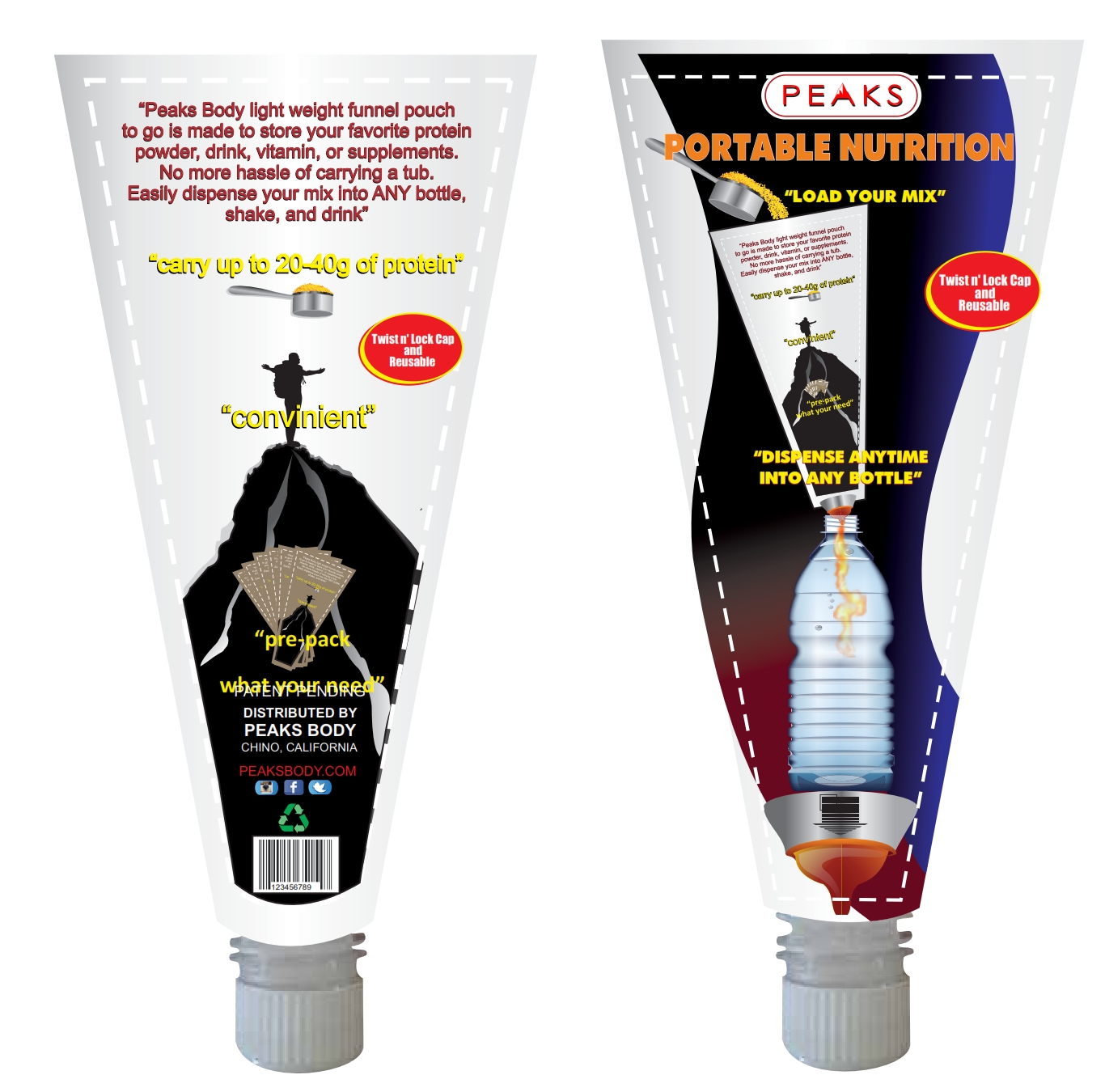 Packaging Design by wchristia for Peaks Body | Design #14459557