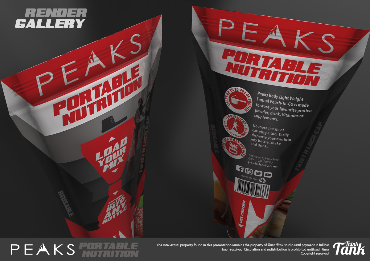 Packaging Design by The Think Tank for Peaks Body | Design #14460786