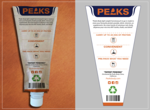 Diseño de Empaque por RGraphic para Peaks Body | Diseño: #14430519