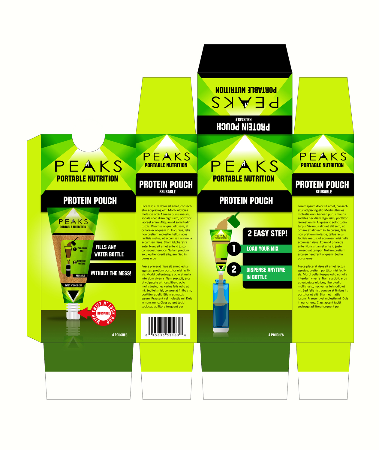 Packaging Design by Javelin Studio for Peaks Body | Design #14445062