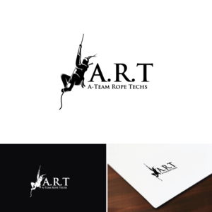 Logo Design by webeezine for a-team rope techs pty ltd | Design: #14291301
