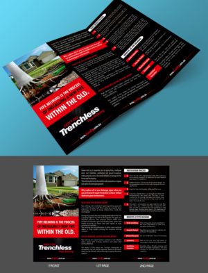 PIPE RELINING COMPANY NEEDS A NEW INFORMATIVE FLYER CREATED | Design de Flyer par ecorokerz