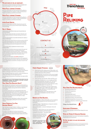 PIPE RELINING COMPANY NEEDS A NEW INFORMATIVE FLYER CREATED | Design de Flyer par Marketing Wings