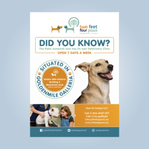 Design de Flyer par nadhisa87 pour 2Feet4Paws | Design : #14275075