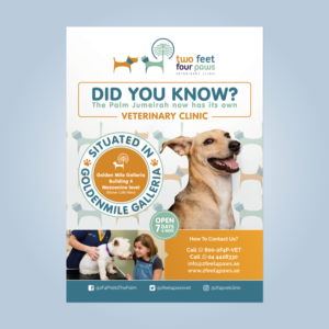 Design de Flyer par nadhisa87 pour 2Feet4Paws | Design : #14301725