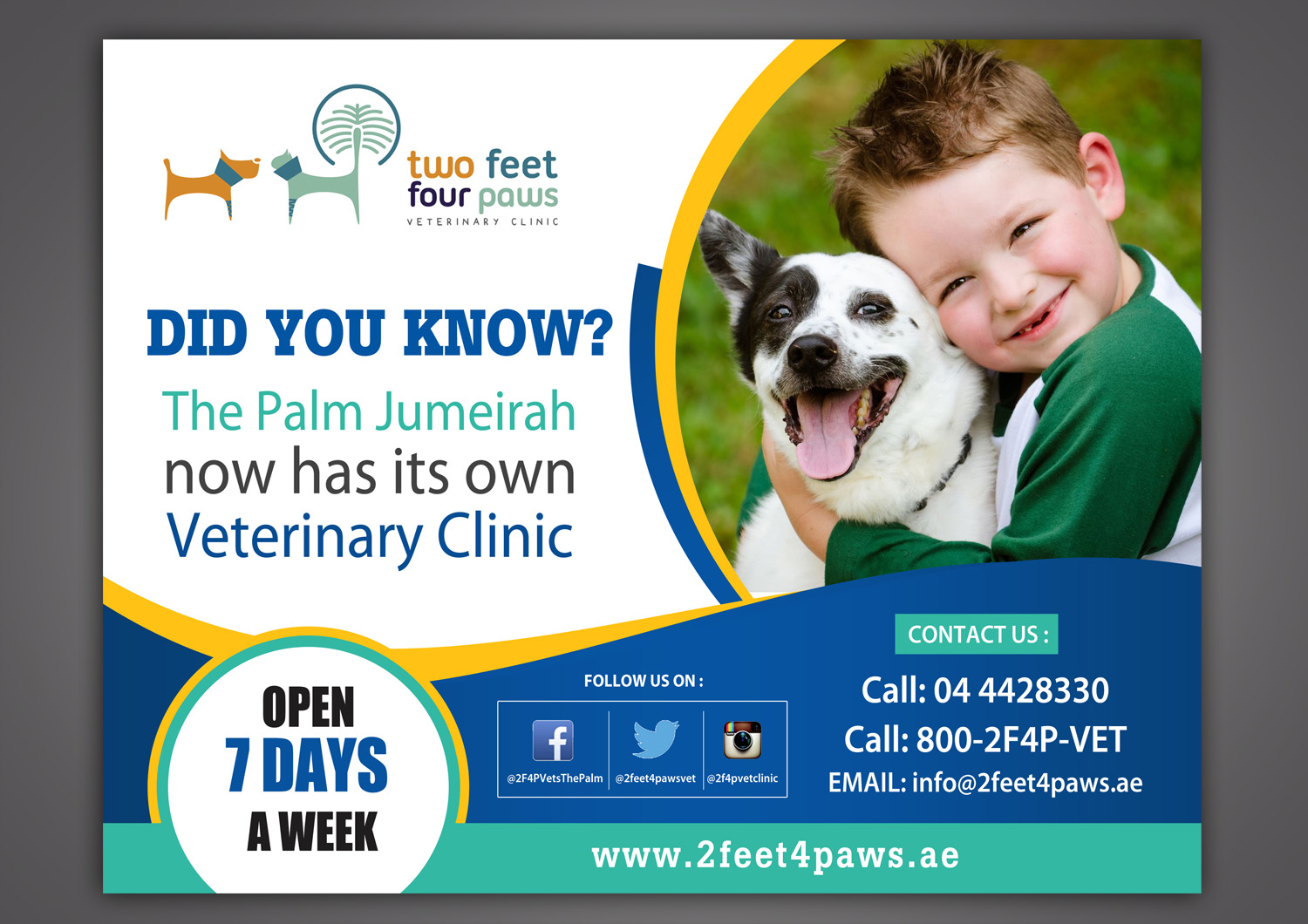 Design de Flyer par debdesign pour 2Feet4Paws | Design #14244568