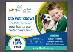 Design de Flyer par debdesign pour 2Feet4Paws | Design : #14244568