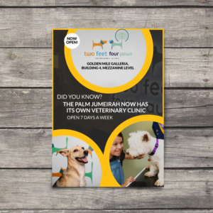 Flyer Design by Omar Rezk for 2Feet4Paws | Design #14274160