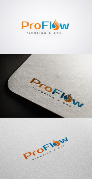 Logo Design by Roman Designs for ProFlow Plumbing & Gas | Design: #14245031
