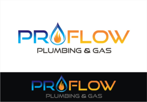 Logo Design by Soul Light for ProFlow Plumbing & Gas | Design: #14263207