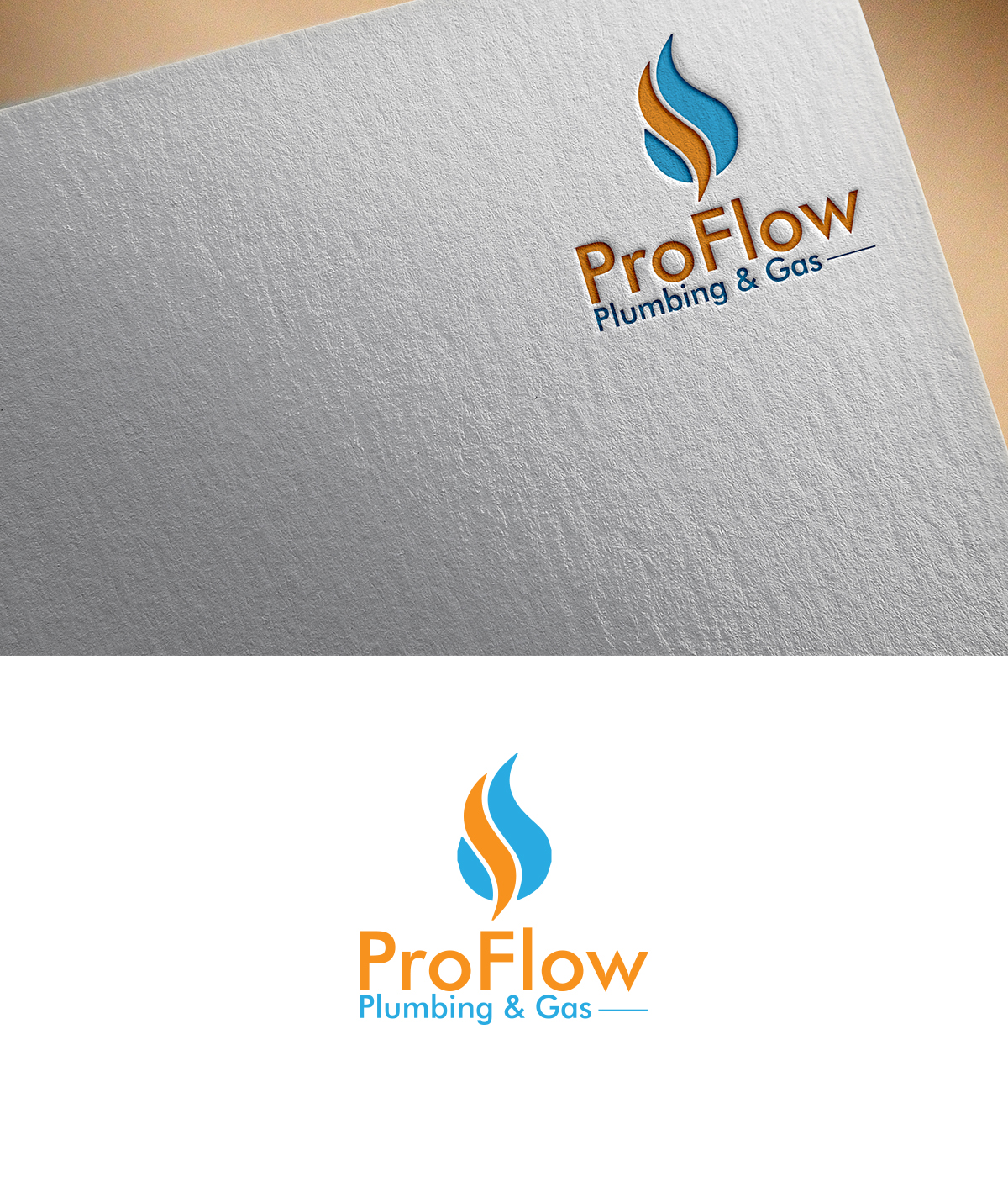 Logo-Design von supercreative für ProFlow Plumbing & Gas | Design #14247589