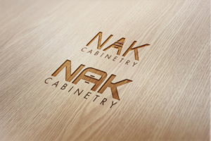 Logo Design by Boon for NAK Cabinetry | Design: #14263127
