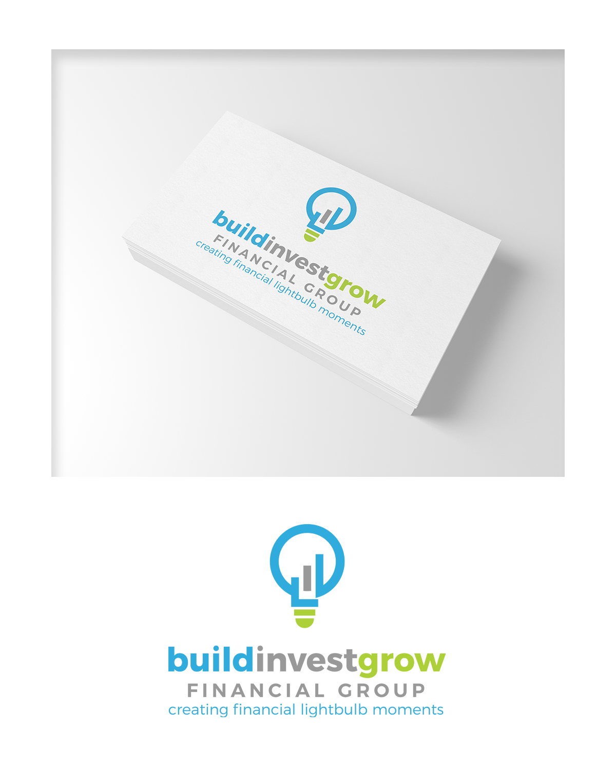 Logo Design by Paul Designs for Build Invest Grow  | Design: #14361384