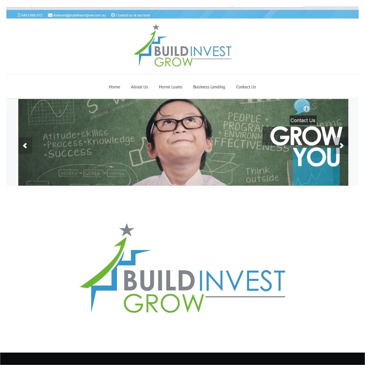 Diseño de Logo por webeezine para Build Invest Grow  | Diseño #14241344