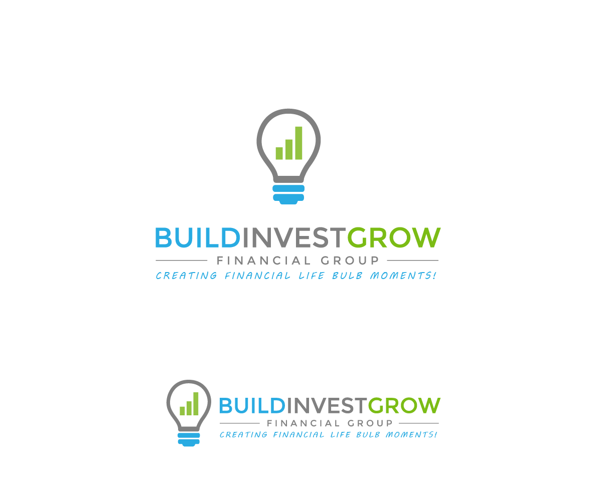 Logo Design by abeanul27 for Build Invest Grow  | Design #14285956
