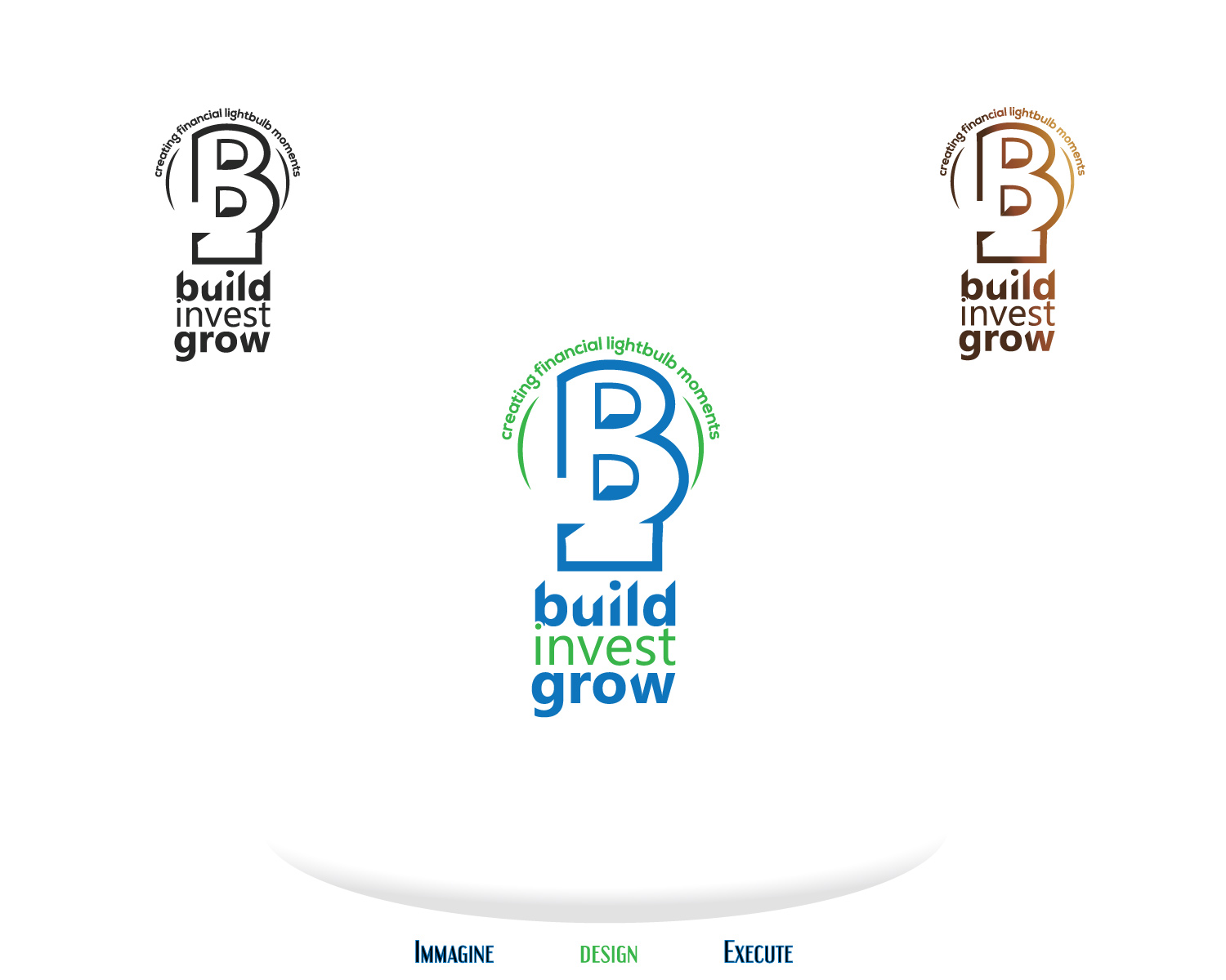 Logo Design by Aska Studio for Build Invest Grow  | Design #14355456