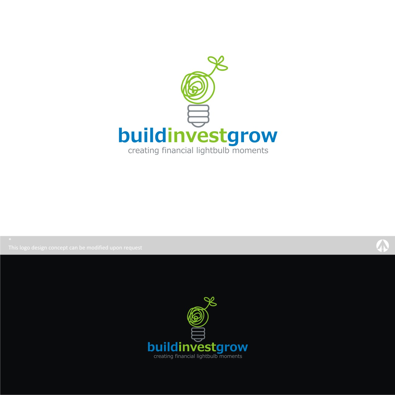 Logo Design by MBARO for Build Invest Grow  | Design #14333431