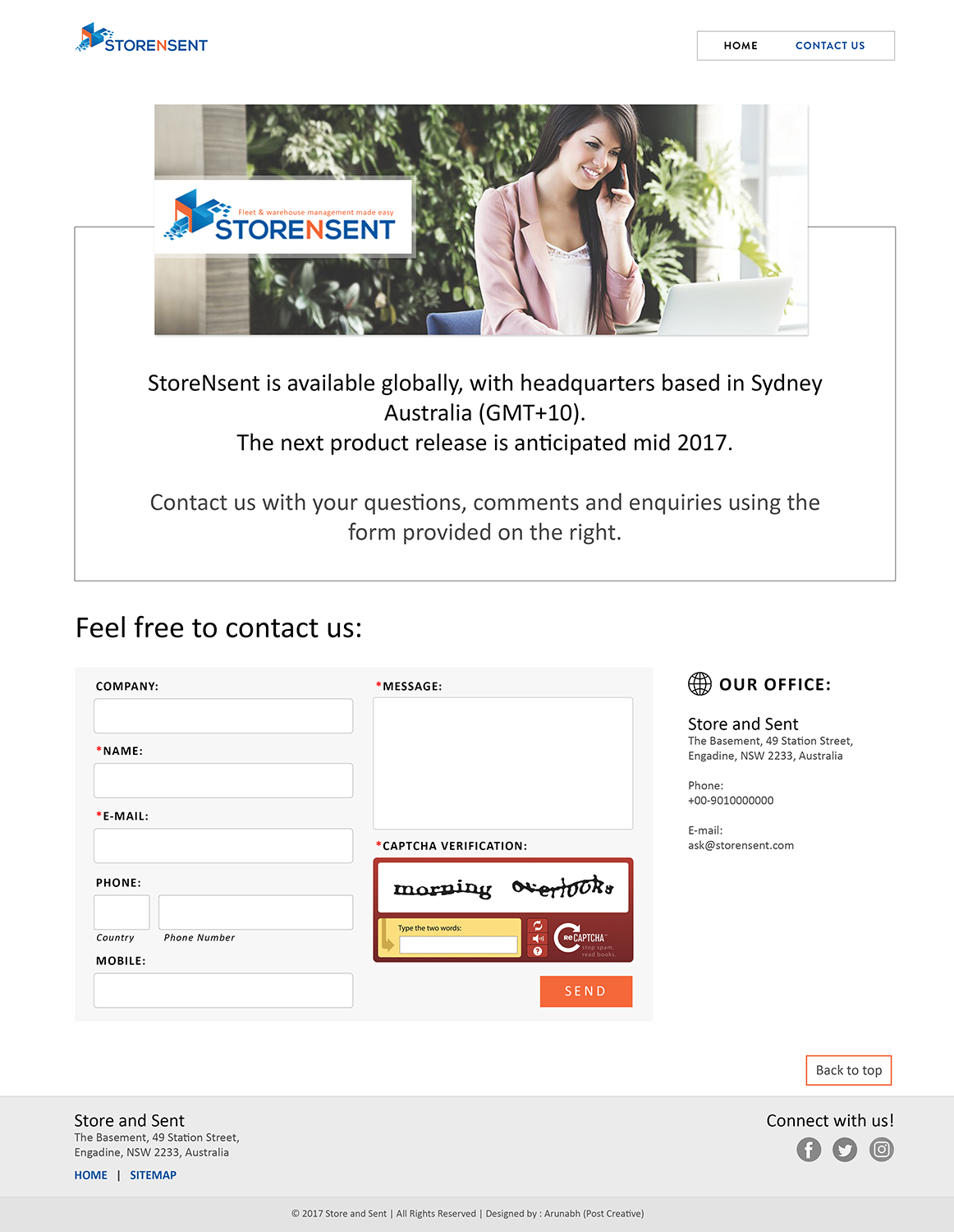 Web Design par Post Creative pour Simplesteps Tech | Design #14273084