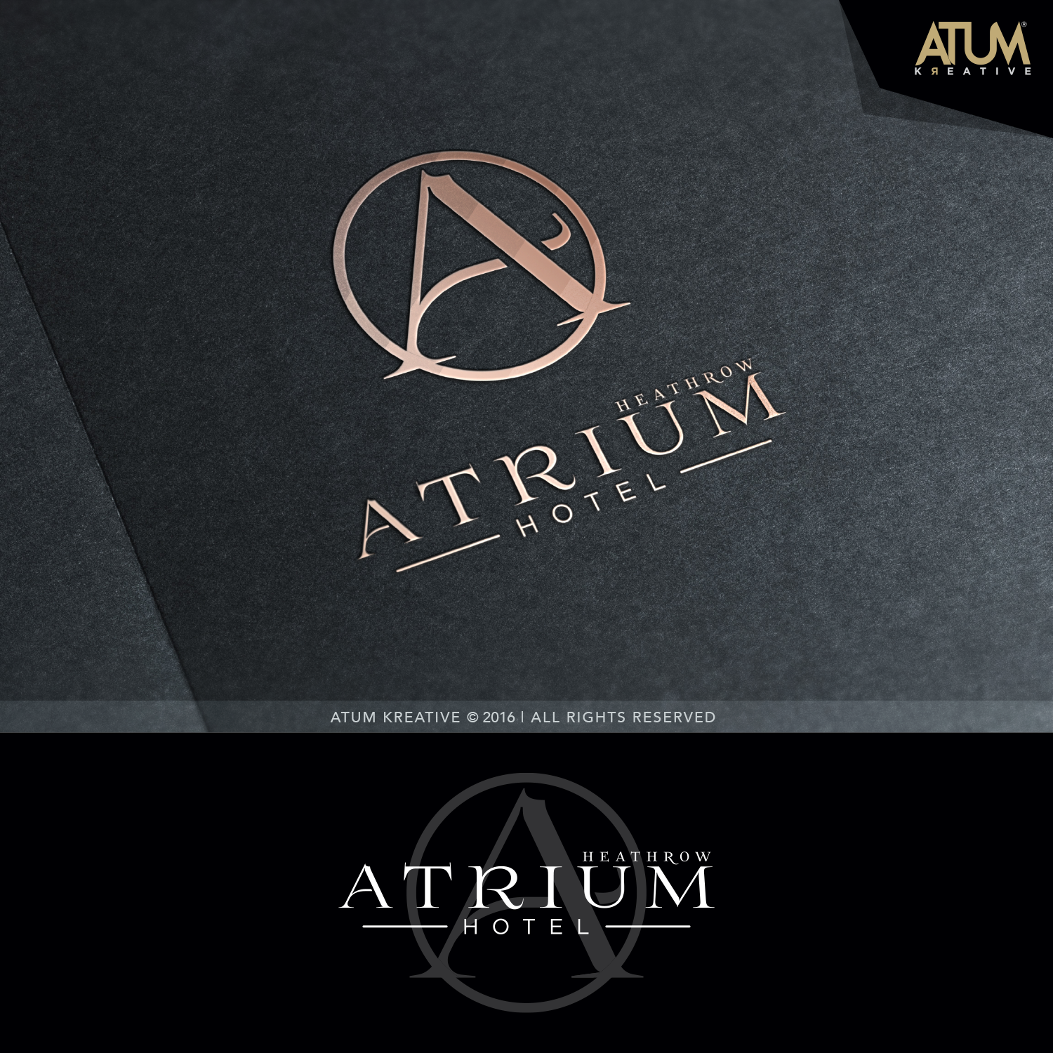 Logo-Design von Atum Kreative™ für Manor of Groves Hotel | Design #14243845