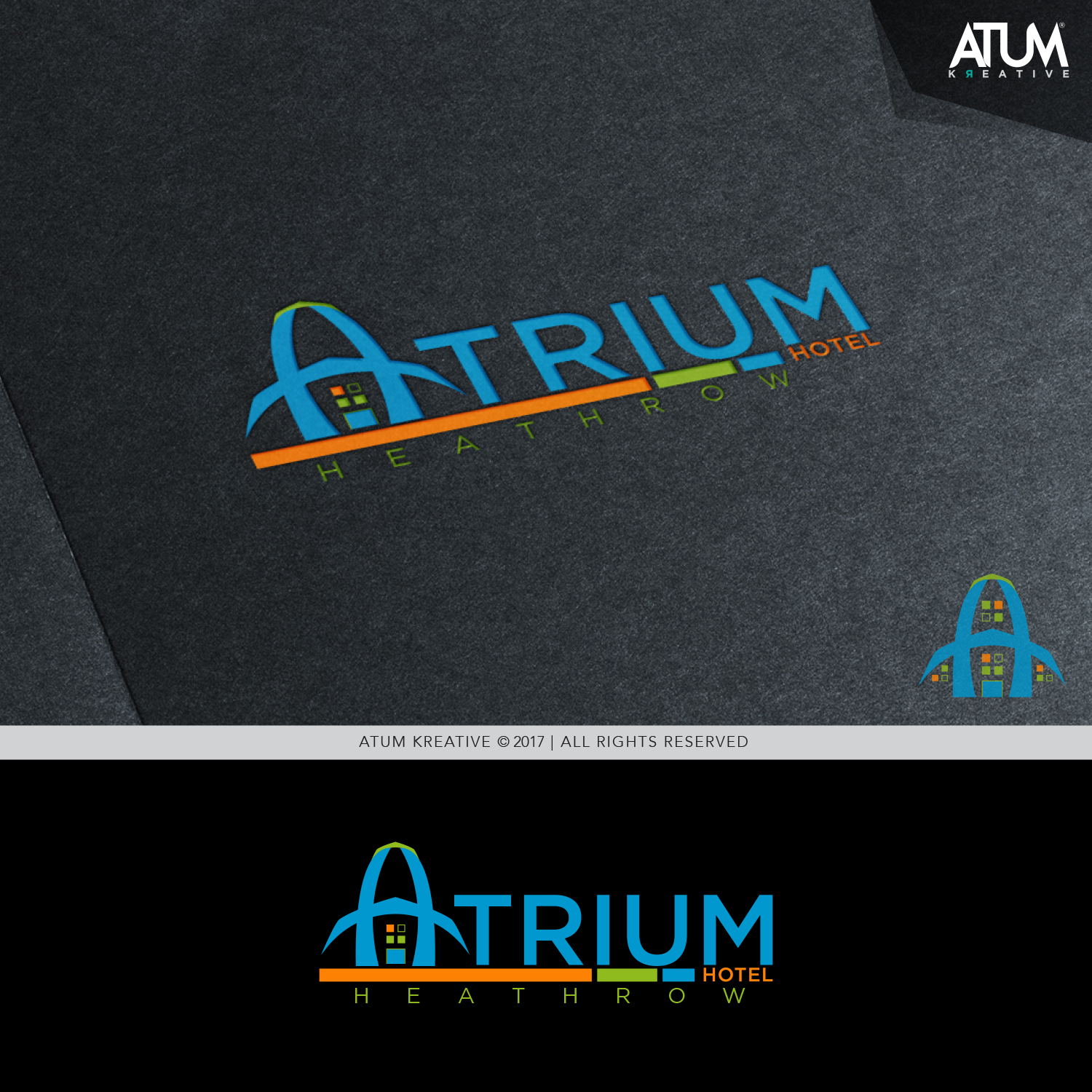 Logo-Design von Atum Kreative™ für Manor of Groves Hotel | Design #14294276