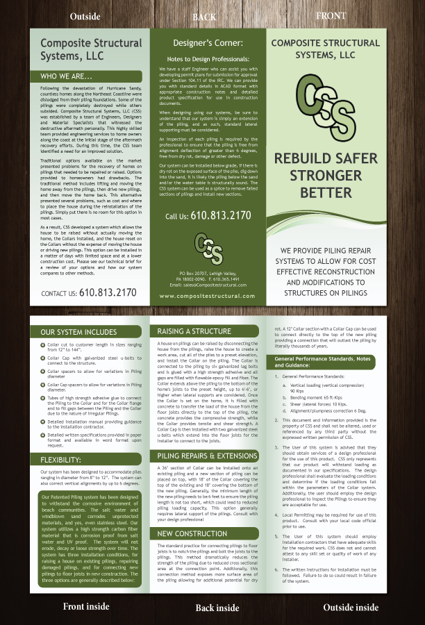 Brochure Design by meet007 for Web Moxie | Design #2519589