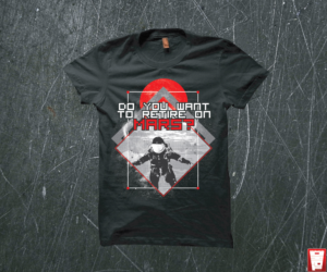 Fun Layperson Focused Website About Human Space Exploration Needs T-Shirt And Coffee Cup Design | T-Shirt-Design von Taho Design