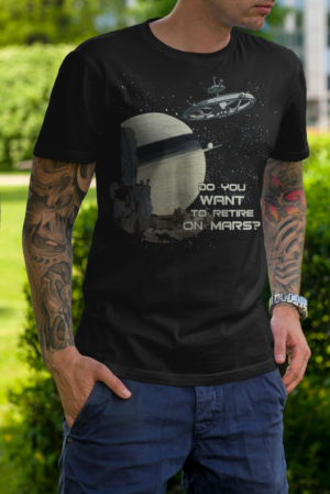 Fun Layperson Focused Website About Human Space Exploration Needs T-Shirt And Coffee Cup Design | T-Shirt-Design von Kero