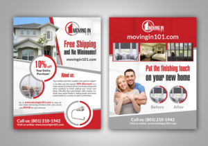 Diseño de Flyer por creative.bugs para Post Close Products, LLC | Diseño: #14255513