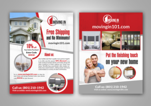 Diseño de Flyer por creative.bugs para Post Close Products, LLC | Diseño: #14263224
