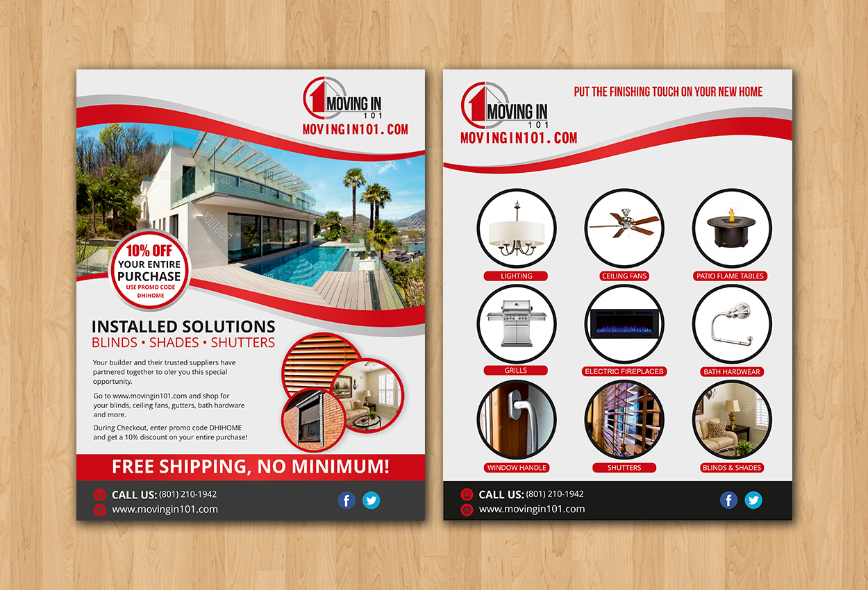 Flyer Design by ecorokerz for Post Close Products, LLC | Design #14255451