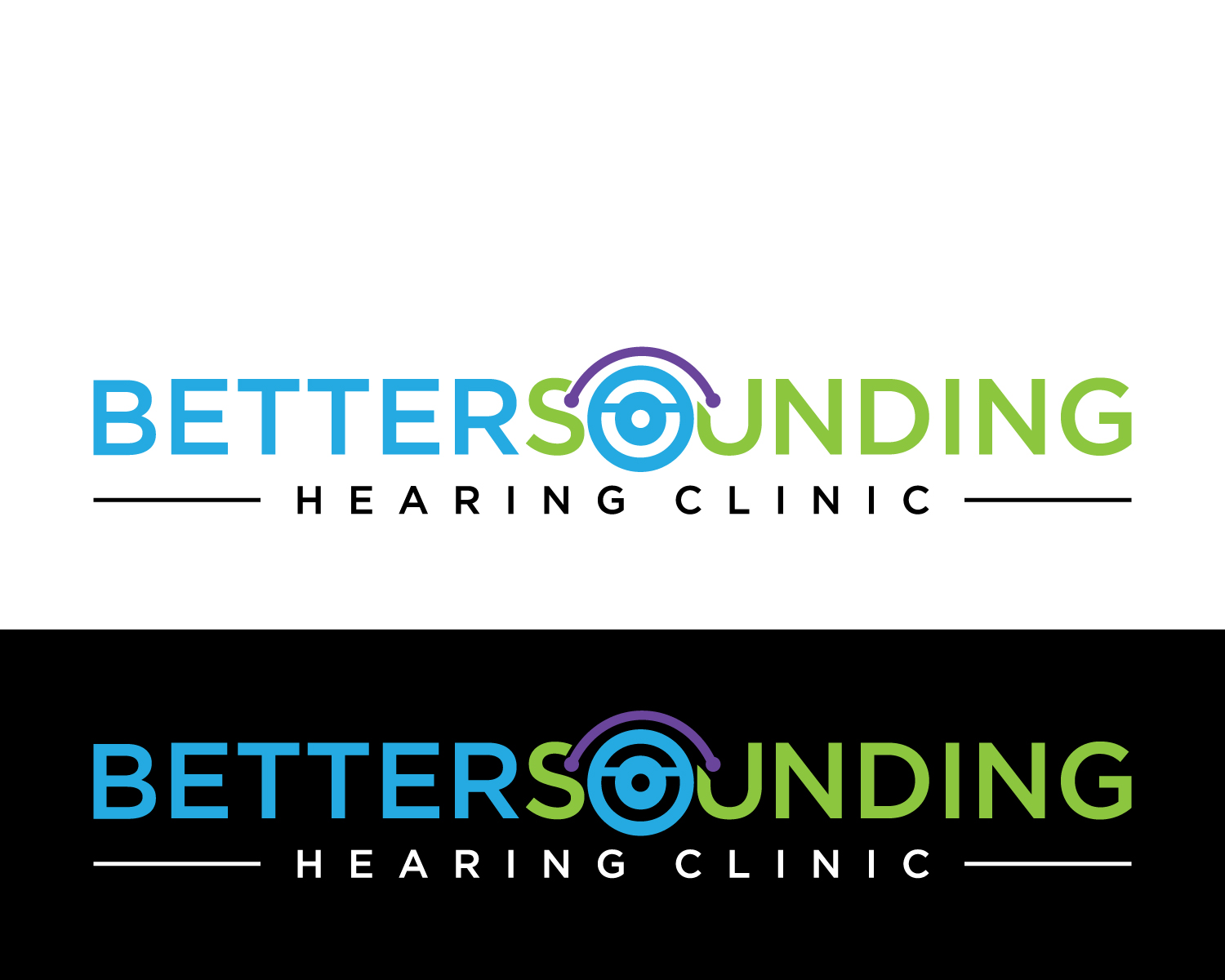 Logo Design by Atec for Better Sounding Hearing Network | Design #14257465