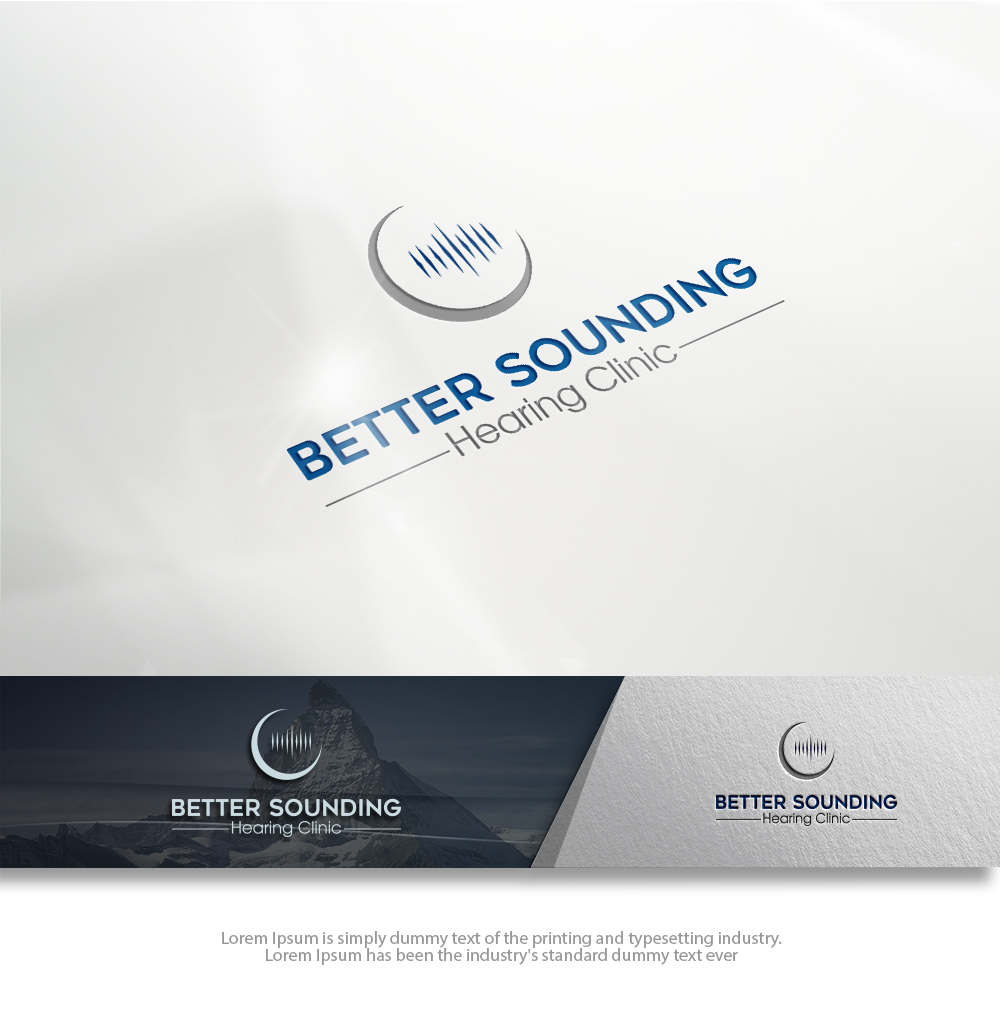 Logo Design by groomfox for Better Sounding Hearing Network | Design #14247792