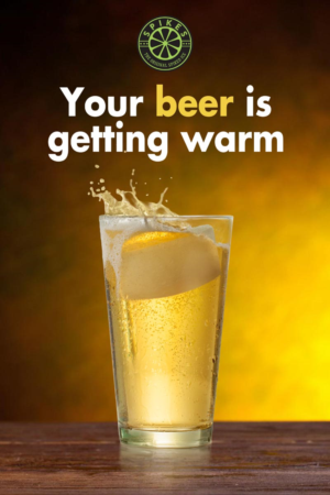 Poster / Flyer / Advertisement for Spikes Beer Ice (Unique Product!) | Advertisement Design by Gfx.26™