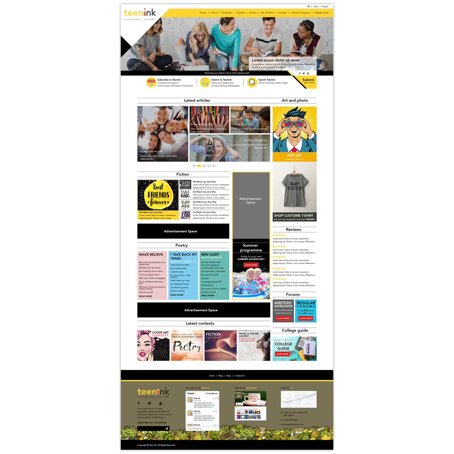 Web Design by Ritz Paul for Unwired Web Solutions | Design: #14355427