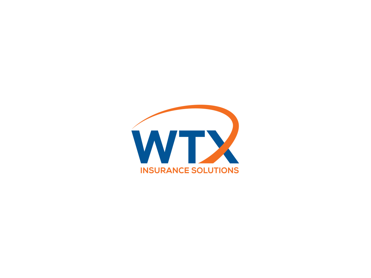 Logo Design by Slant Line Media for WTX Insurance Solutions | Design #14724492