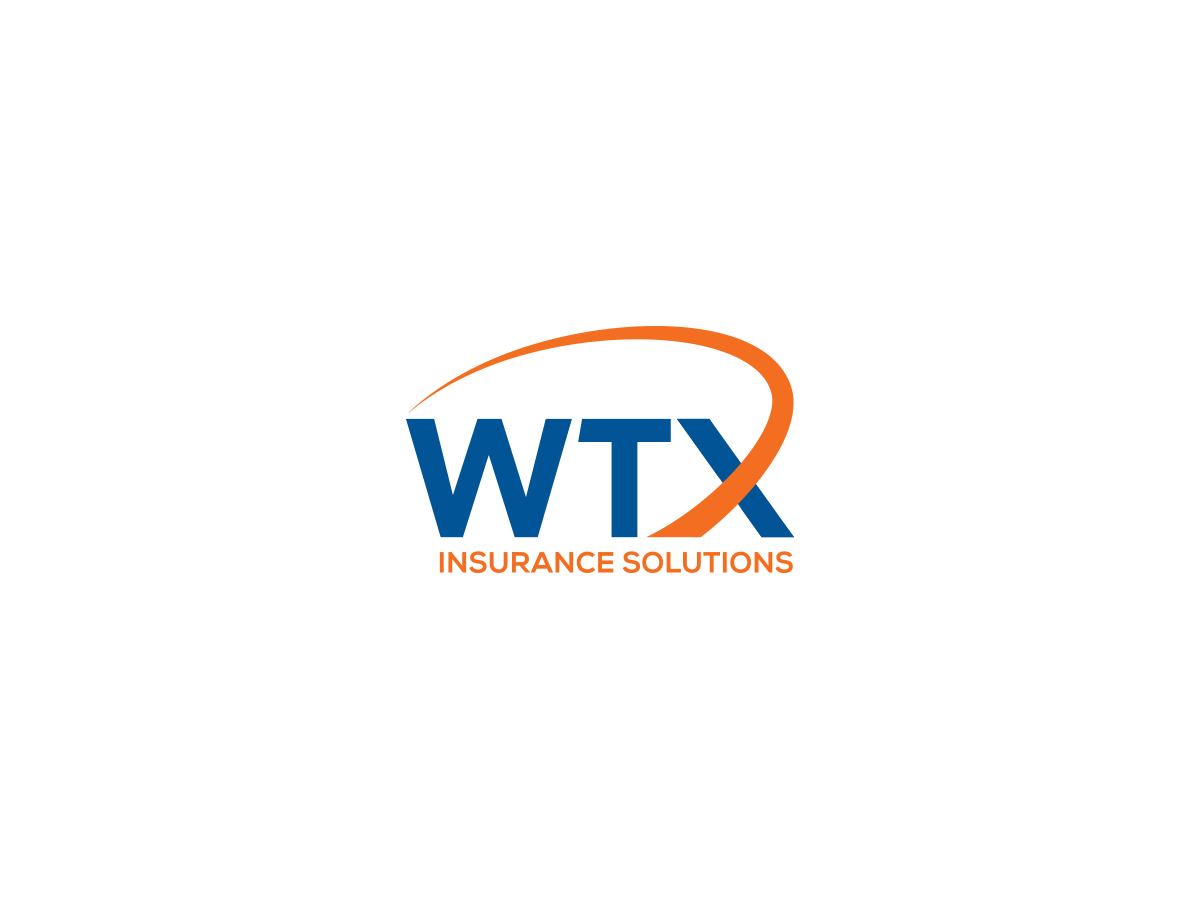 Logo Design by Slant Line Media for WTX Insurance Solutions | Design #14724493